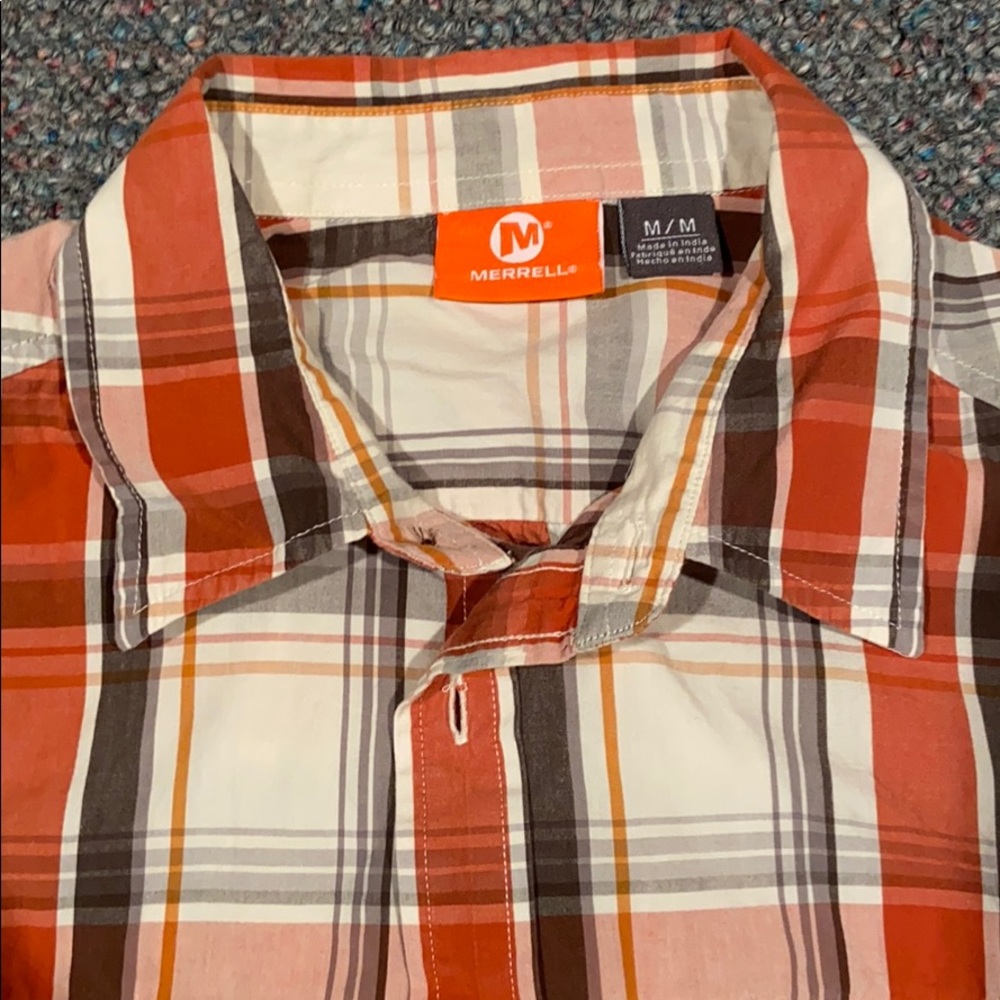 Merrell Mens button down shirt - Picture 3 of 7